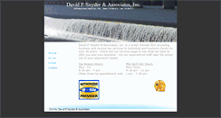 Desktop Screenshot of dpsnyder.com